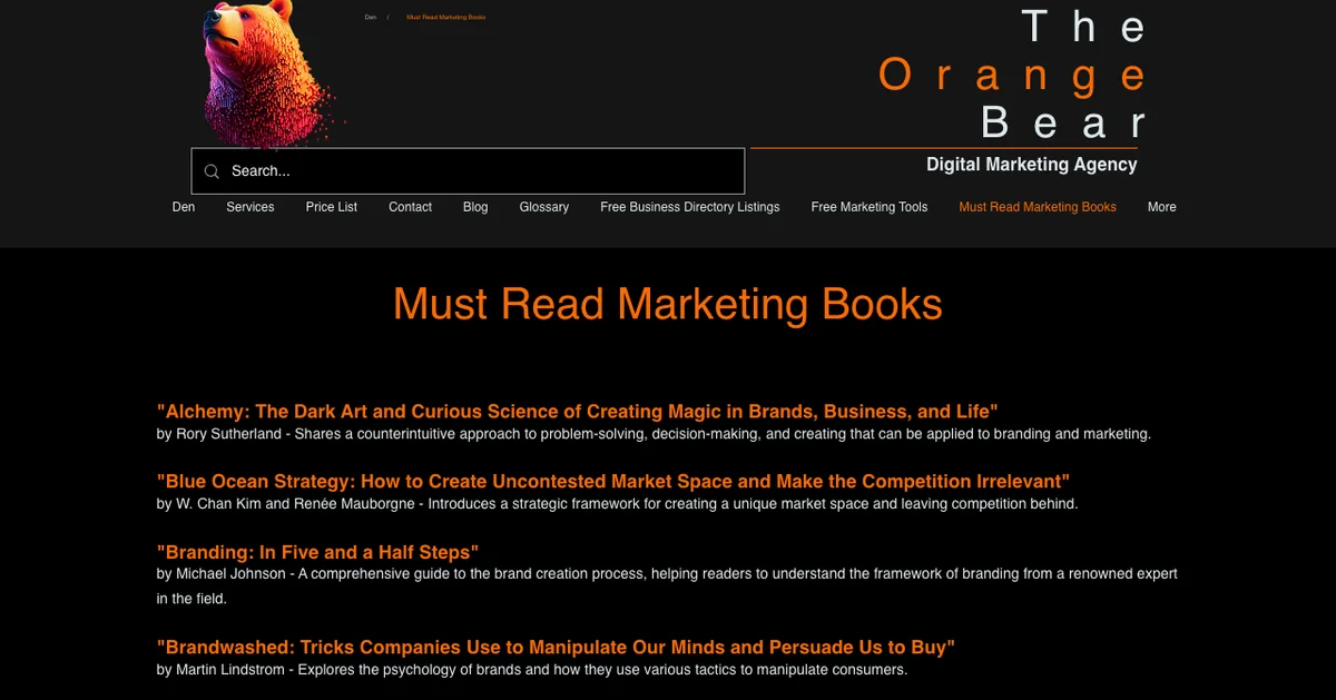 The Orange Bear Marketing Agency